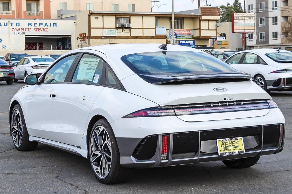 new 2025 Hyundai IONIQ 6 car, priced at $45,430