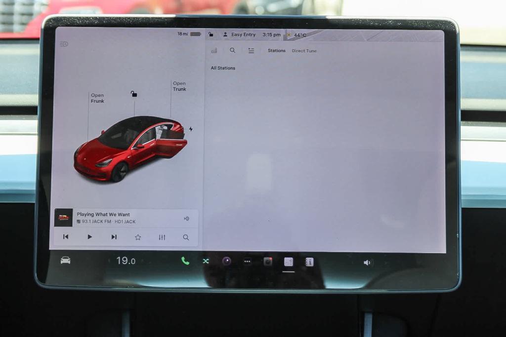 used 2020 Tesla Model 3 car, priced at $18,375