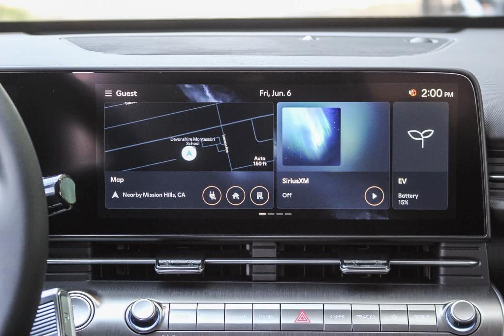 new 2025 Hyundai Kona EV car, priced at $39,236