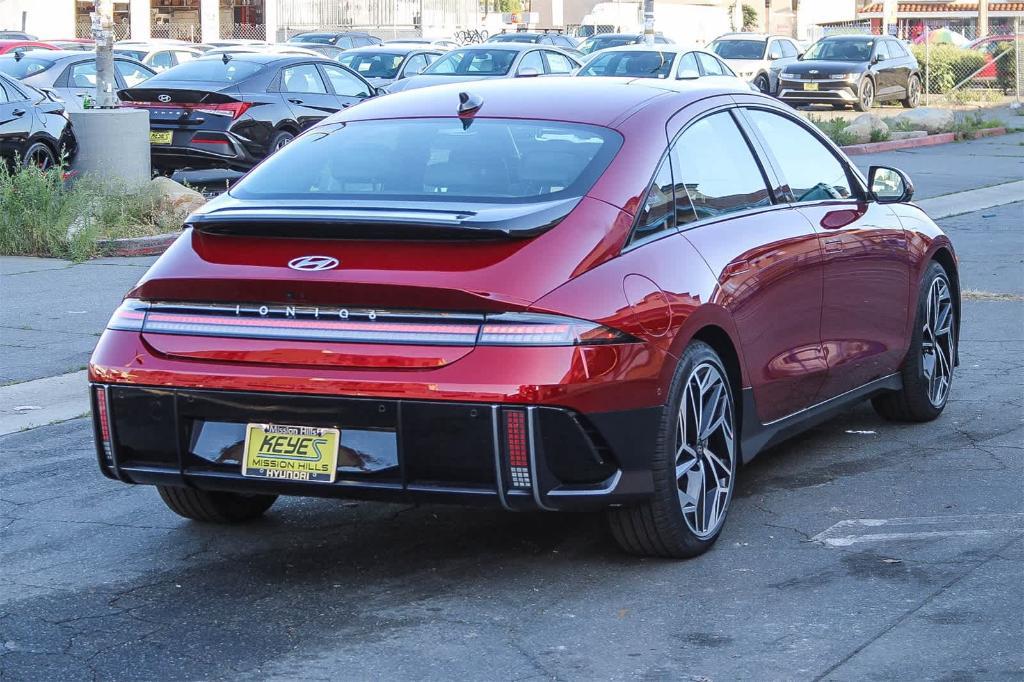 new 2025 Hyundai IONIQ 6 car, priced at $51,504