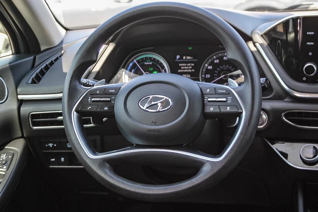 used 2023 Hyundai Sonata Hybrid car, priced at $19,777