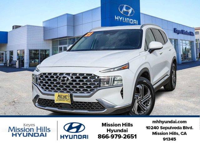 used 2021 Hyundai Santa Fe car, priced at $20,250