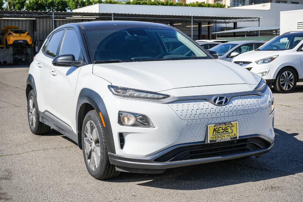 used 2019 Hyundai Kona EV car, priced at $14,595