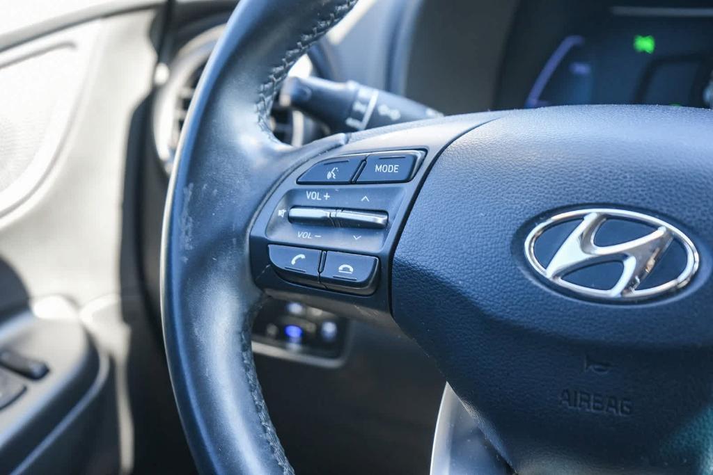 used 2019 Hyundai Kona EV car, priced at $14,595