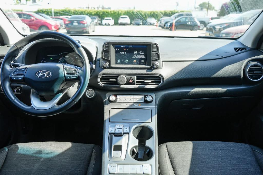 used 2019 Hyundai Kona EV car, priced at $14,595
