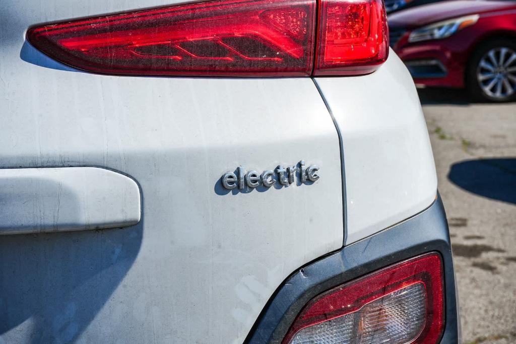 used 2019 Hyundai Kona EV car, priced at $14,595