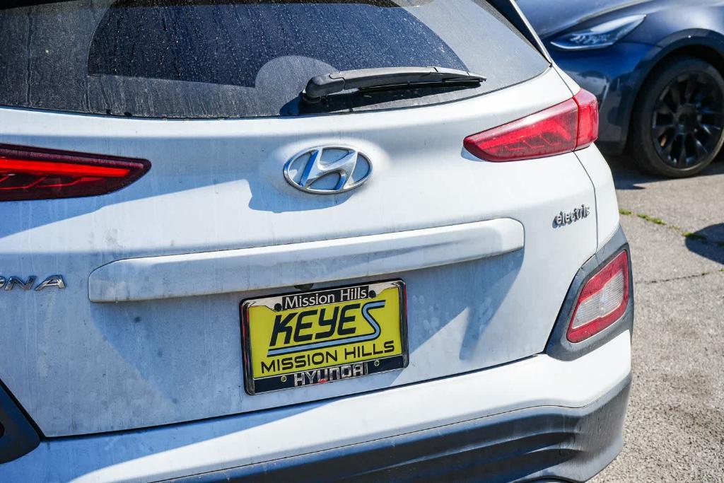 used 2019 Hyundai Kona EV car, priced at $14,595