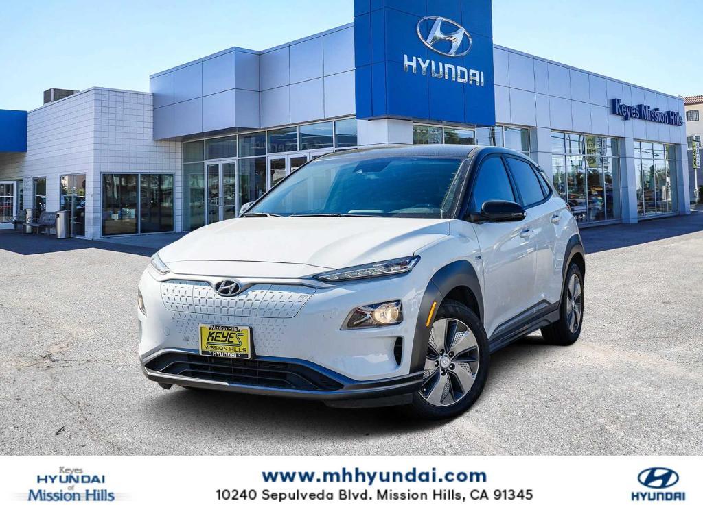 used 2019 Hyundai Kona EV car, priced at $15,000