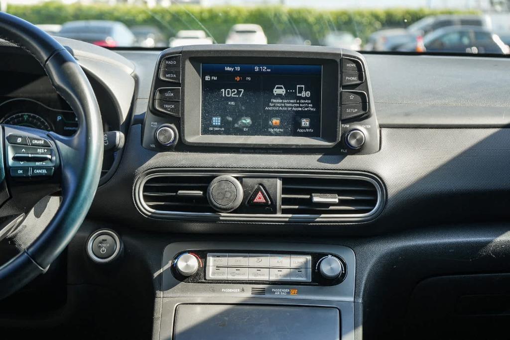 used 2019 Hyundai Kona EV car, priced at $14,595