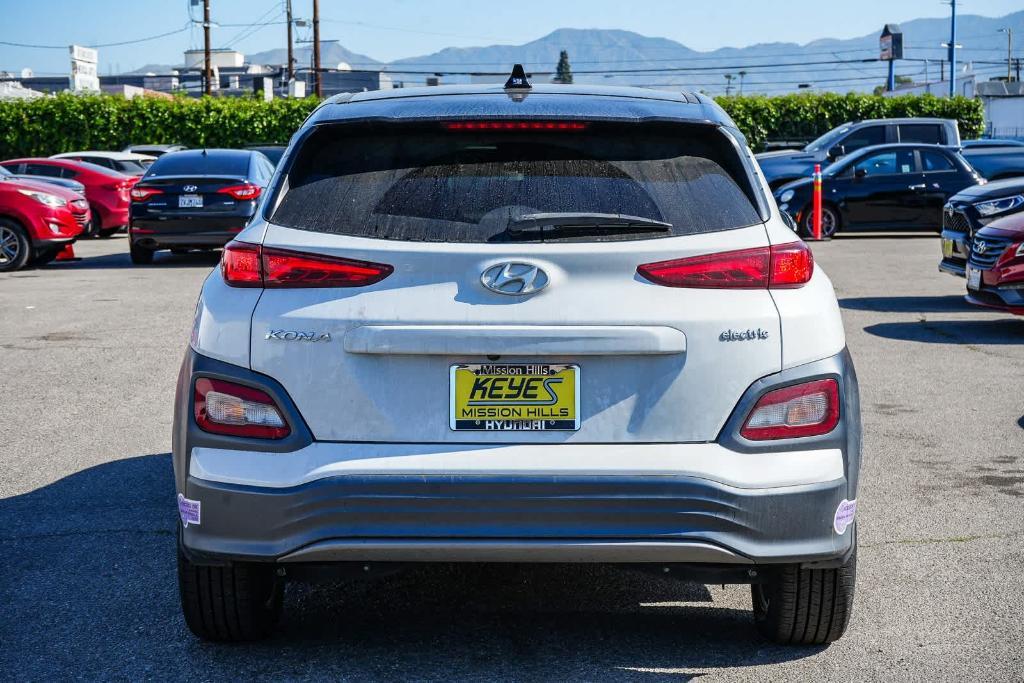used 2019 Hyundai Kona EV car, priced at $14,595