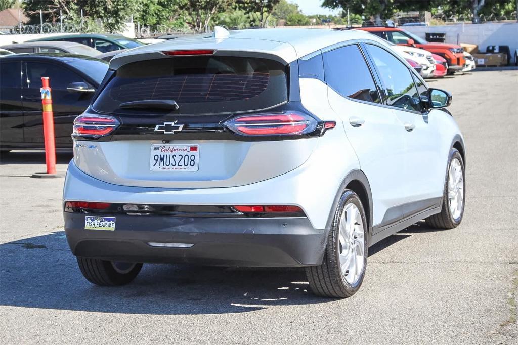 used 2022 Chevrolet Bolt EV car, priced at $16,777