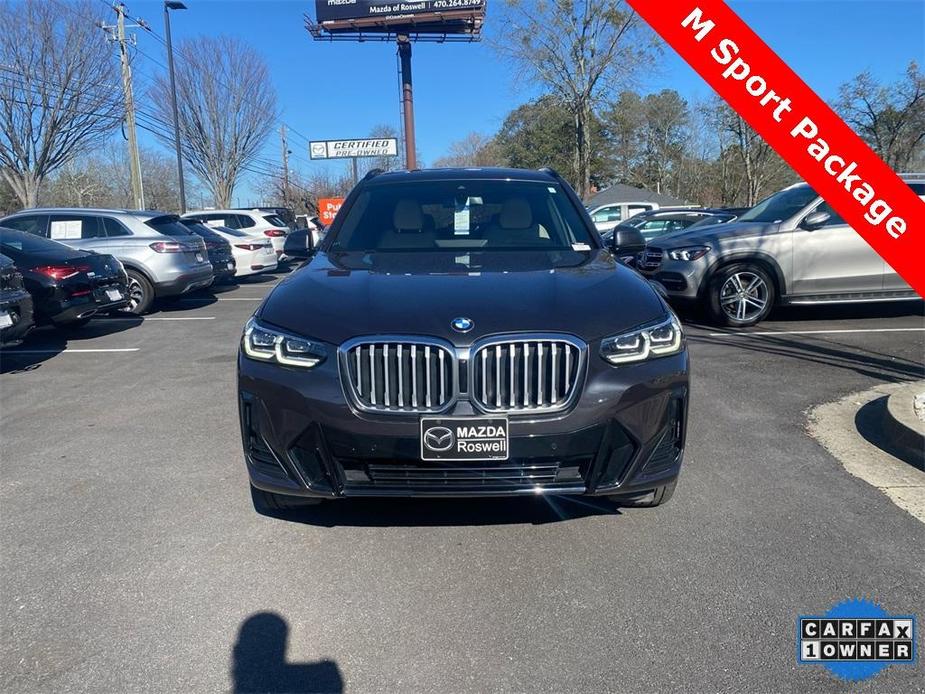 used 2022 BMW X3 car, priced at $33,997