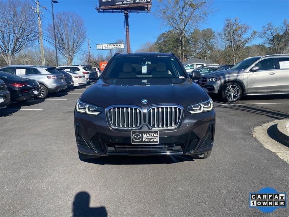 used 2022 BMW X3 car, priced at $36,497