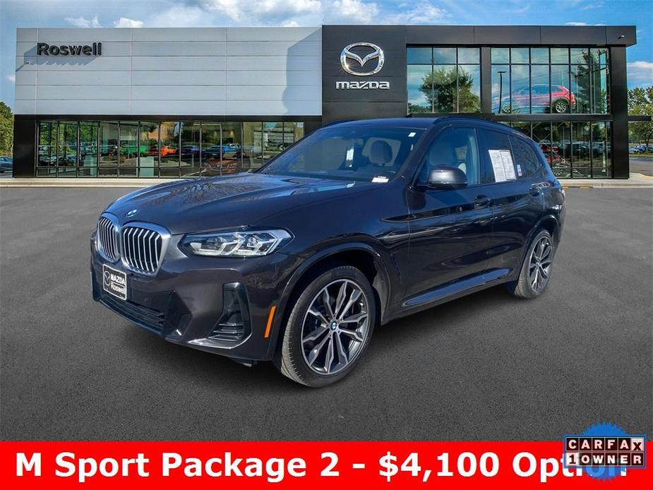 used 2022 BMW X3 car, priced at $36,497