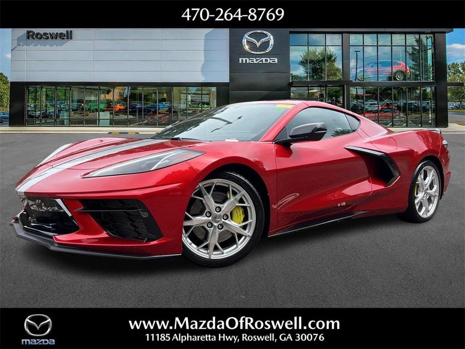 used 2021 Chevrolet Corvette car, priced at $72,997