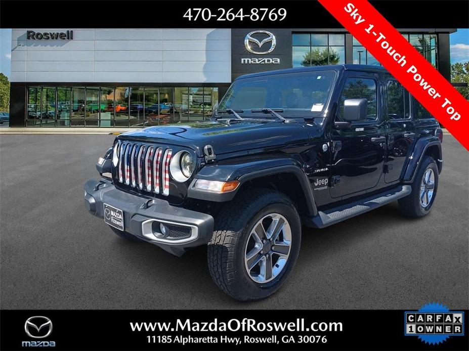 used 2018 Jeep Wrangler Unlimited car, priced at $27,997