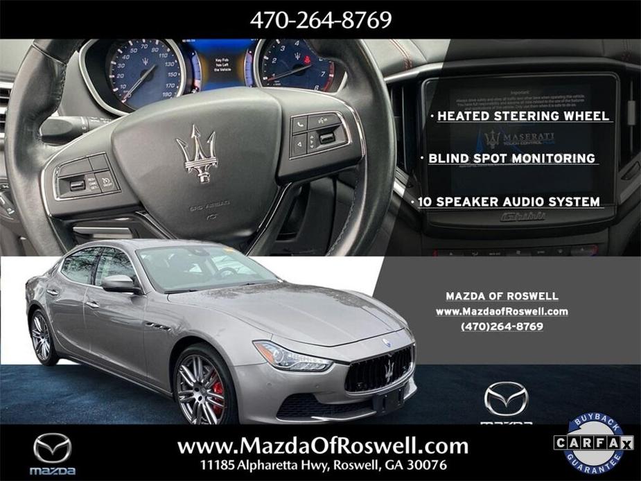 used 2017 Maserati Ghibli car, priced at $20,297