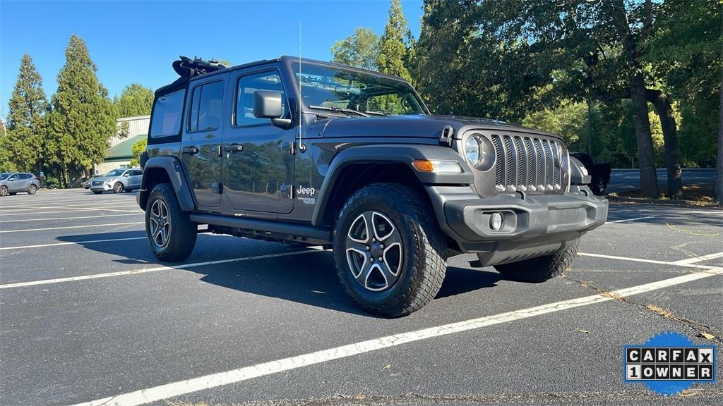 used 2021 Jeep Wrangler Unlimited car, priced at $32,997