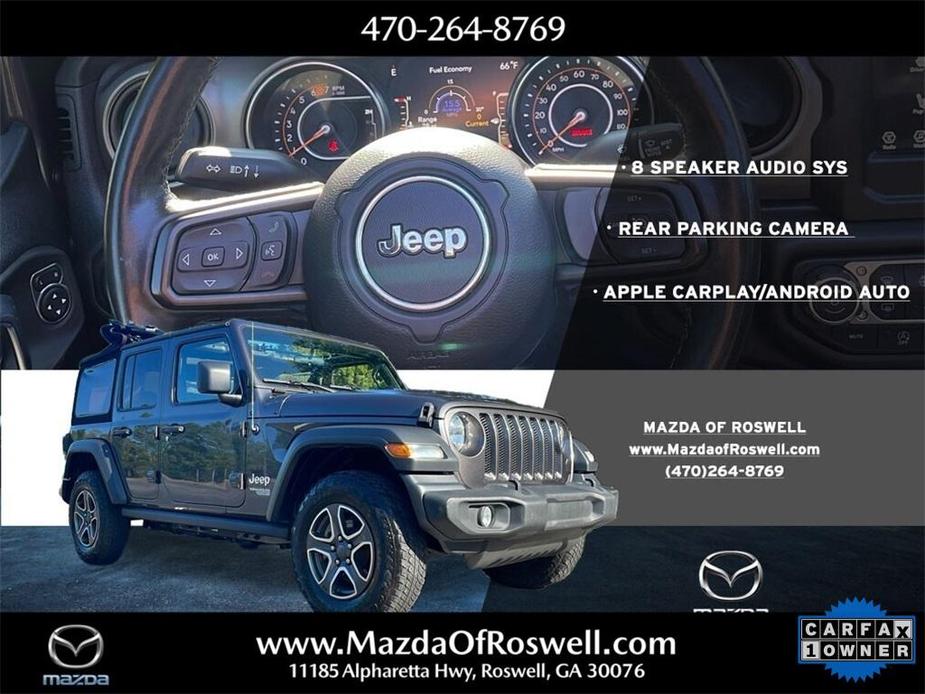 used 2021 Jeep Wrangler Unlimited car, priced at $32,997