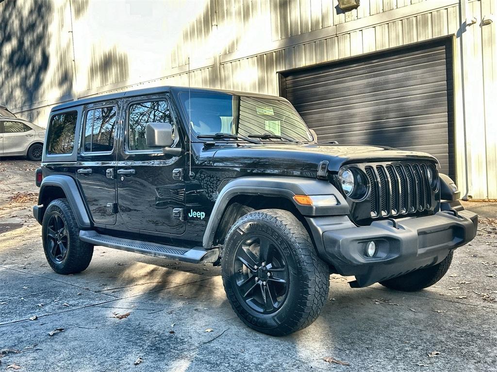 used 2021 Jeep Wrangler Unlimited car, priced at $29,997