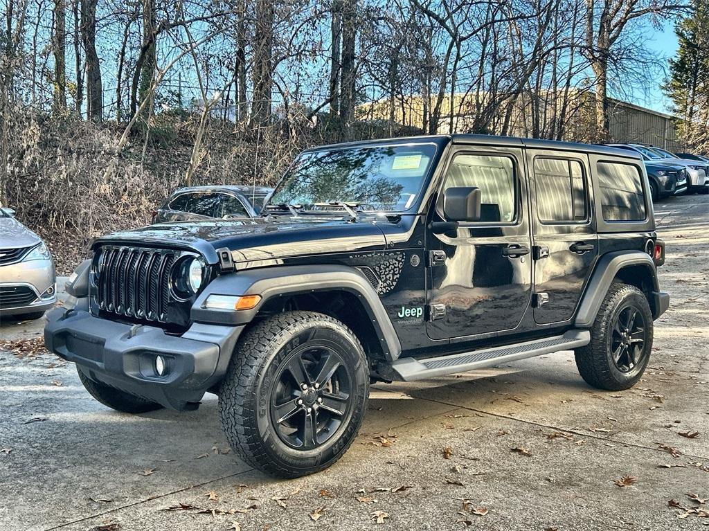 used 2021 Jeep Wrangler Unlimited car, priced at $29,997