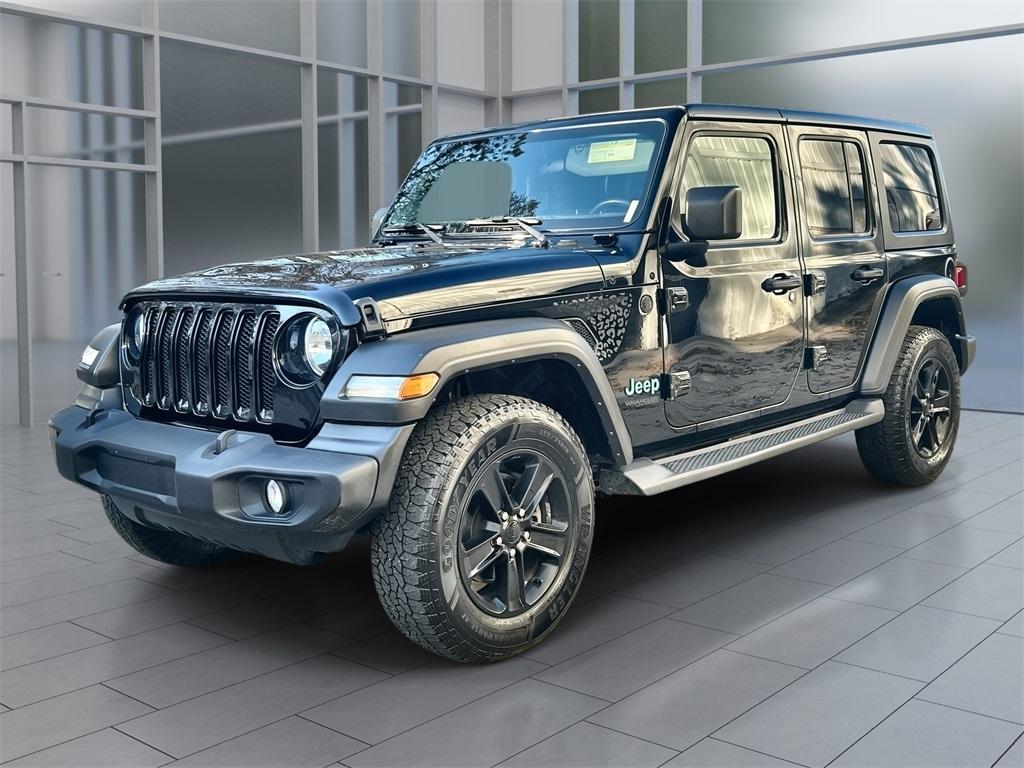 used 2021 Jeep Wrangler Unlimited car, priced at $29,997