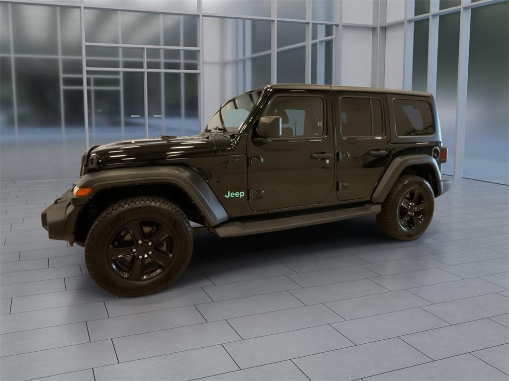 used 2021 Jeep Wrangler Unlimited car, priced at $29,997