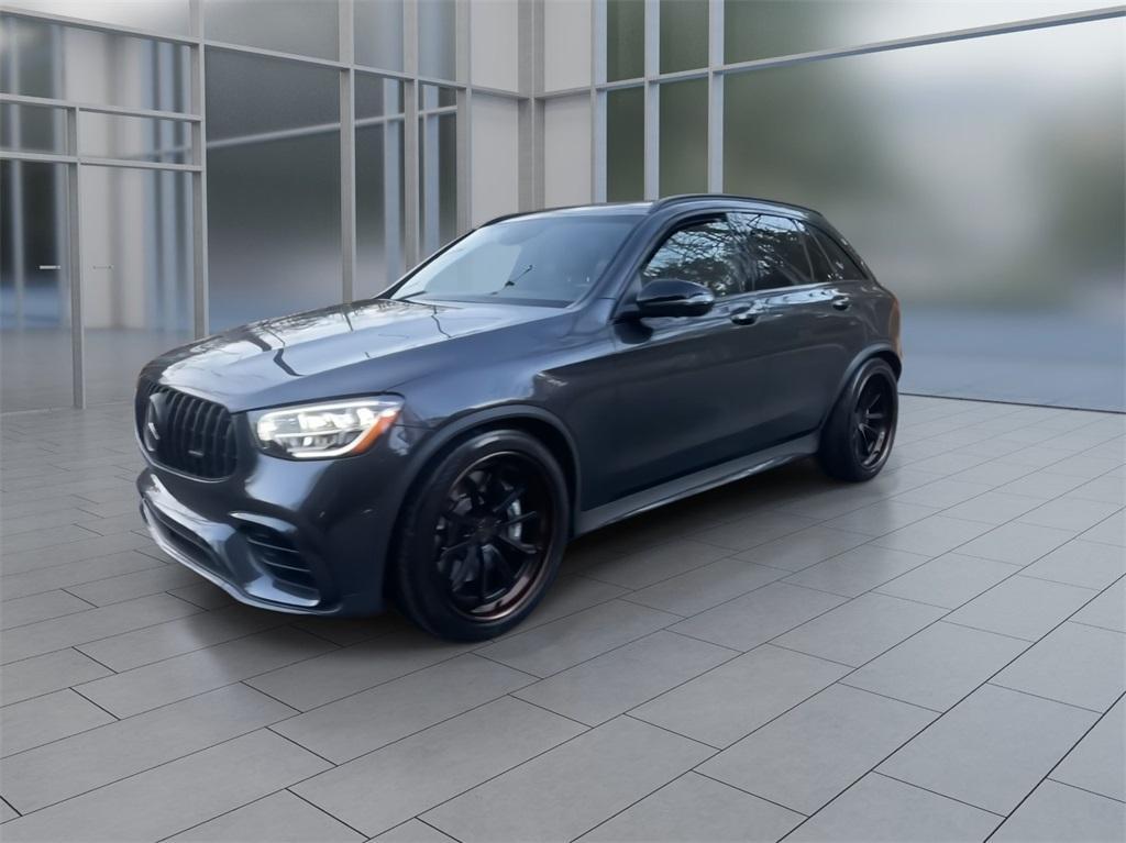 used 2020 Mercedes-Benz AMG GLC 63 car, priced at $57,758