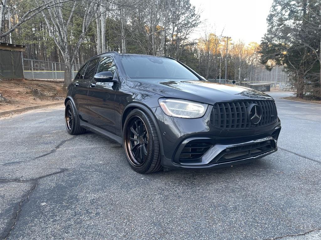 used 2020 Mercedes-Benz AMG GLC 63 car, priced at $57,758