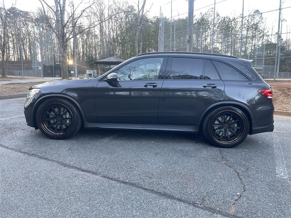 used 2020 Mercedes-Benz AMG GLC 63 car, priced at $57,758