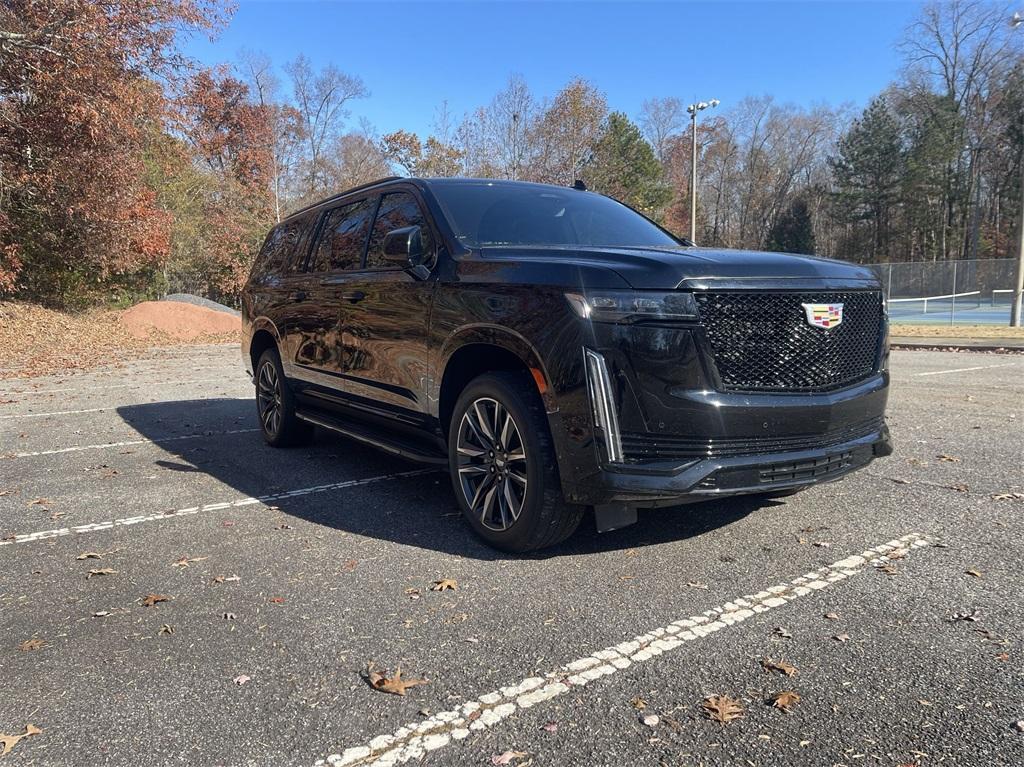 used 2021 Cadillac Escalade ESV car, priced at $71,533