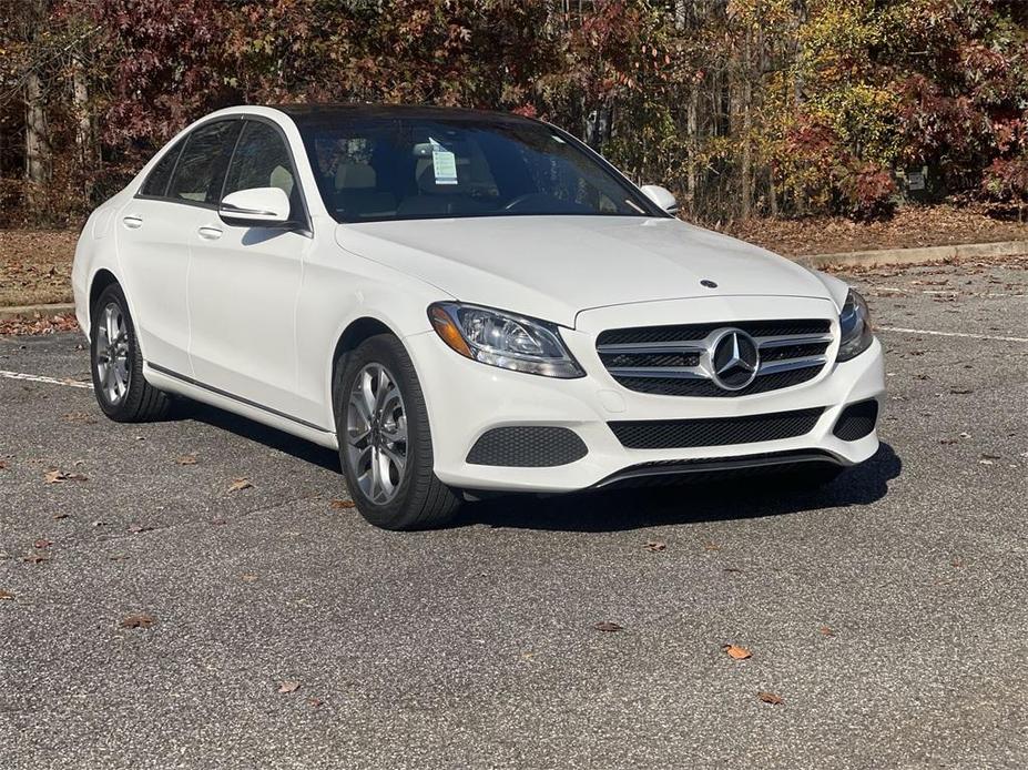 used 2018 Mercedes-Benz C-Class car, priced at $17,997