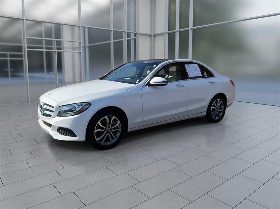 used 2018 Mercedes-Benz C-Class car, priced at $17,997