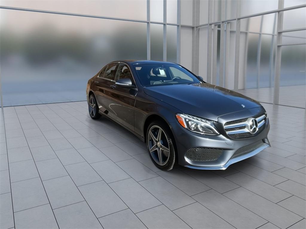 used 2015 Mercedes-Benz C-Class car, priced at $16,699