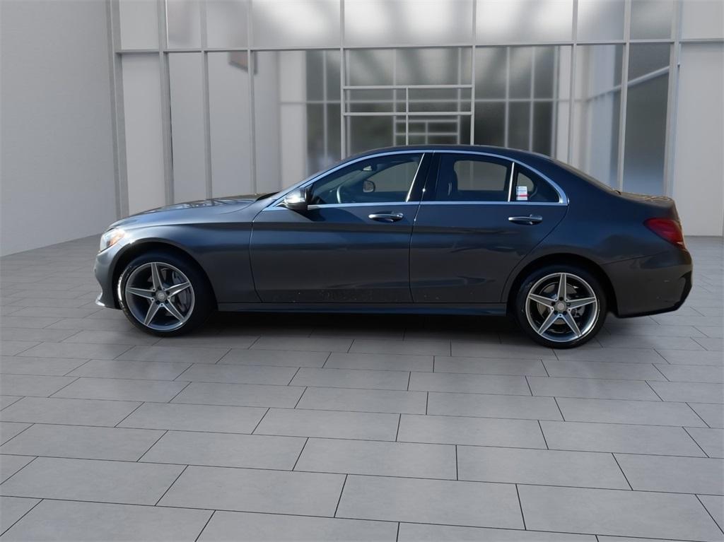 used 2015 Mercedes-Benz C-Class car, priced at $16,699