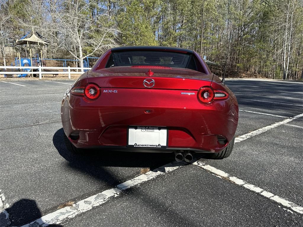 new 2024 Mazda MX-5 Miata RF car, priced at $39,122