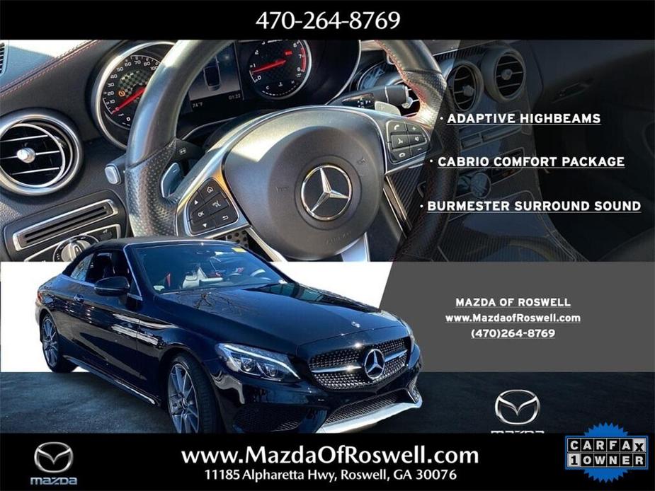 used 2018 Mercedes-Benz AMG C 43 car, priced at $36,254