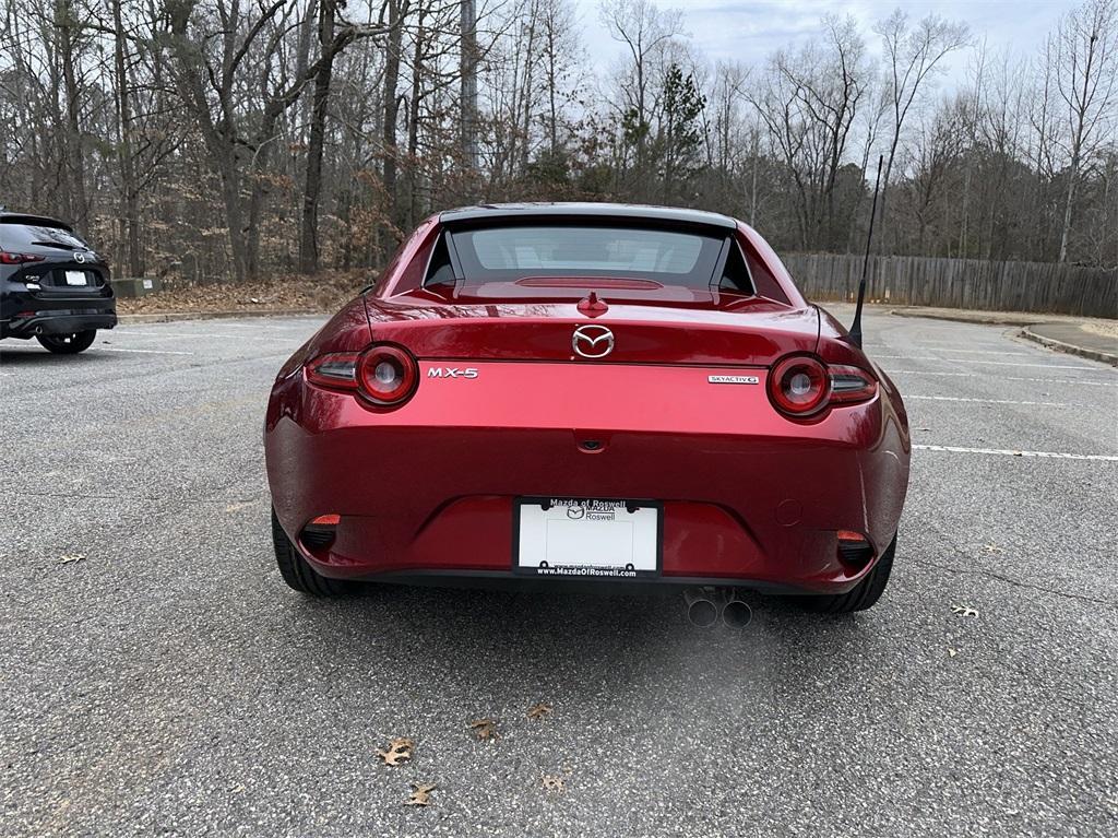 new 2024 Mazda MX-5 Miata RF car, priced at $38,177