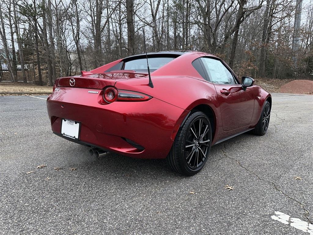 new 2024 Mazda MX-5 Miata RF car, priced at $38,177