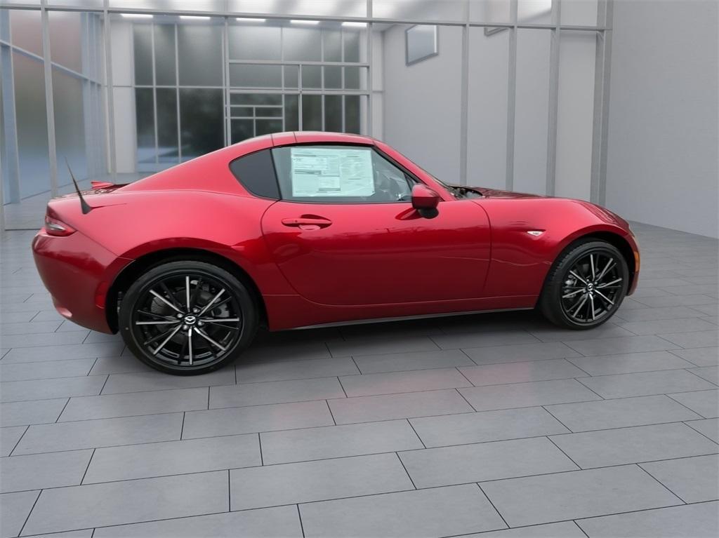 new 2024 Mazda MX-5 Miata RF car, priced at $38,177