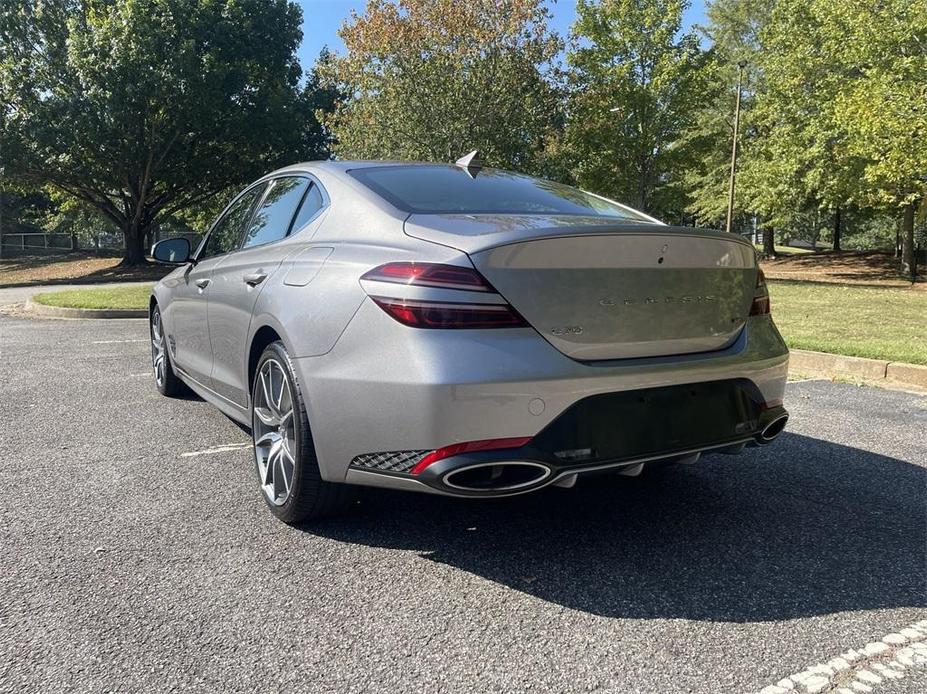 used 2022 Genesis G70 car, priced at $29,997