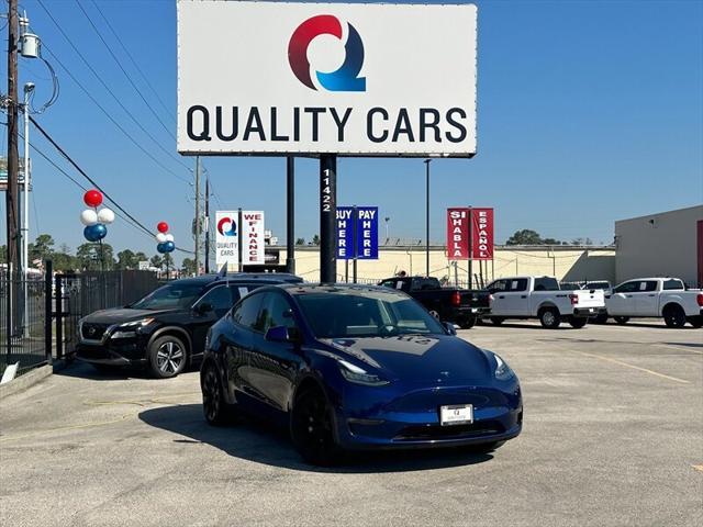 used 2022 Tesla Model Y car, priced at $32,995