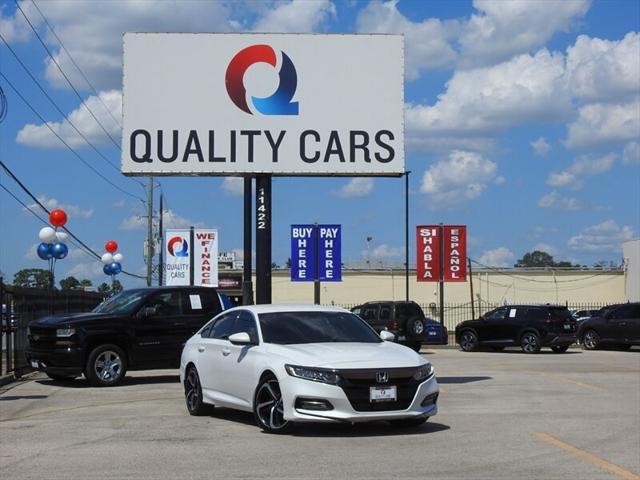 used 2020 Honda Accord car, priced at $19,995