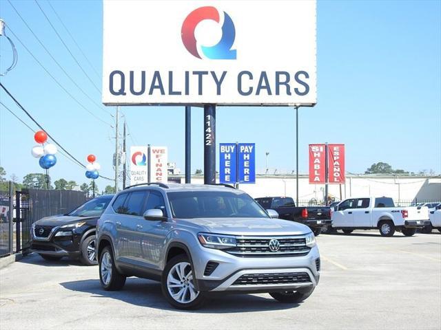 used 2021 Volkswagen Atlas car, priced at $21,995