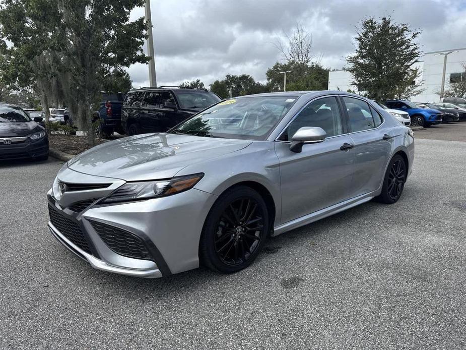 used 2021 Toyota Camry car, priced at $24,078