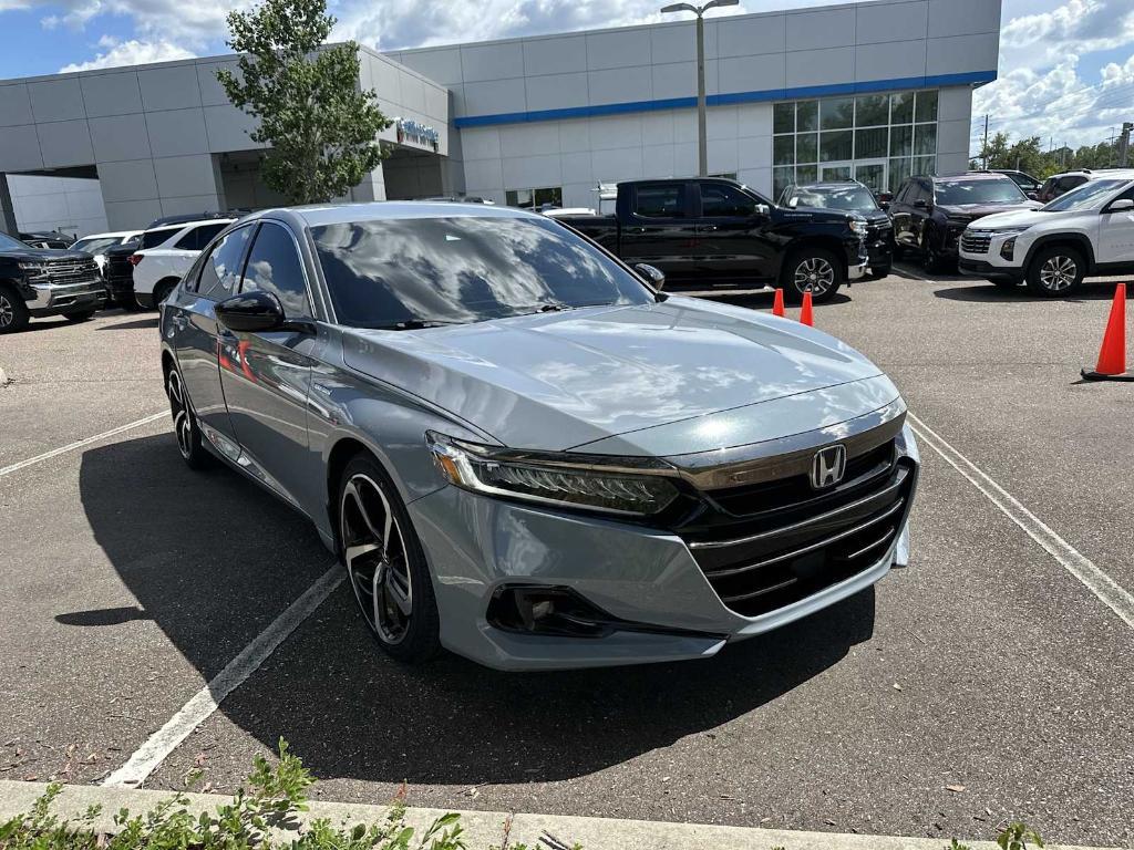 used 2022 Honda Accord Hybrid car, priced at $23,554