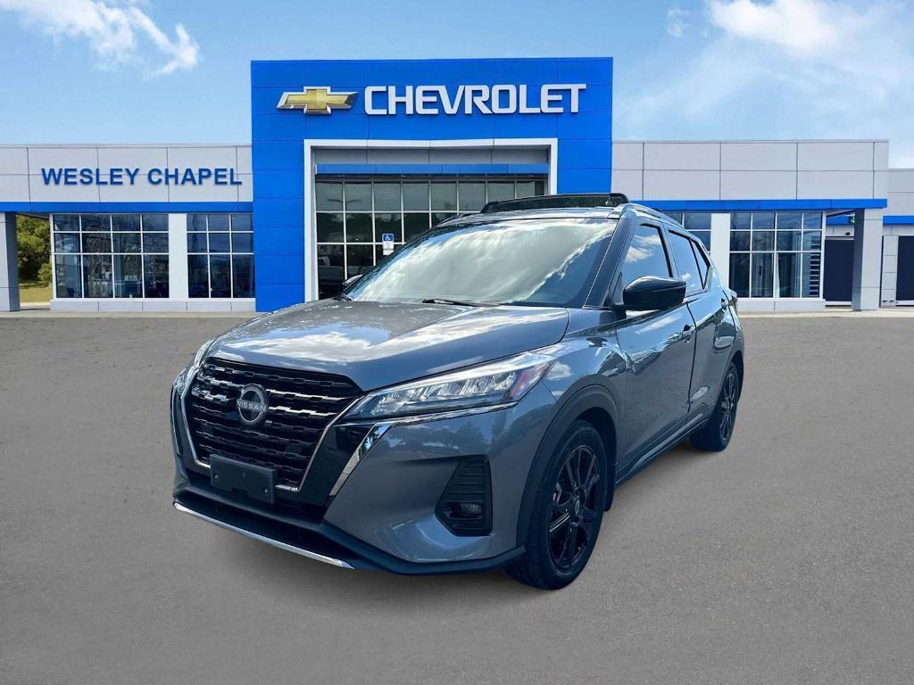 used 2023 Nissan Kicks car, priced at $18,074