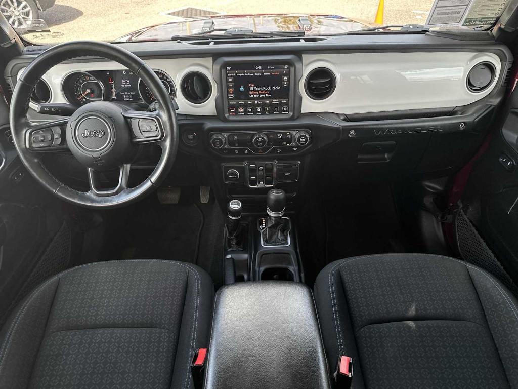 used 2021 Jeep Wrangler Unlimited car, priced at $27,109