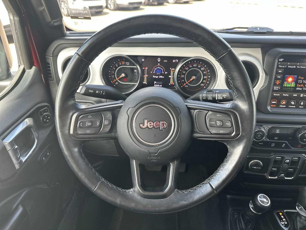 used 2021 Jeep Wrangler Unlimited car, priced at $27,109
