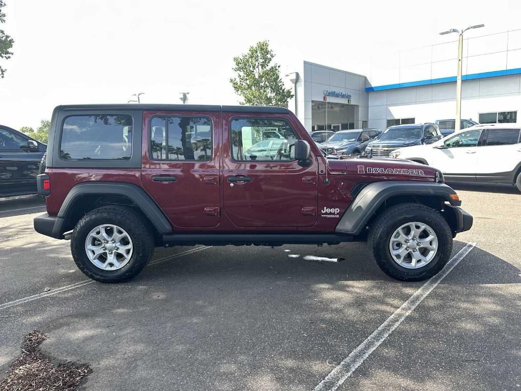 used 2021 Jeep Wrangler Unlimited car, priced at $27,109